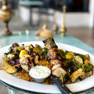 Lunch - Chicken Kebab Platter