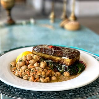 Dinner - Falafel Encrusted Tofu