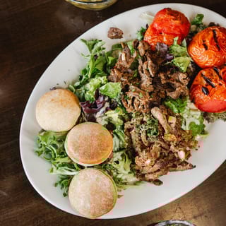 Lunch - Lamb Shawermah Platter