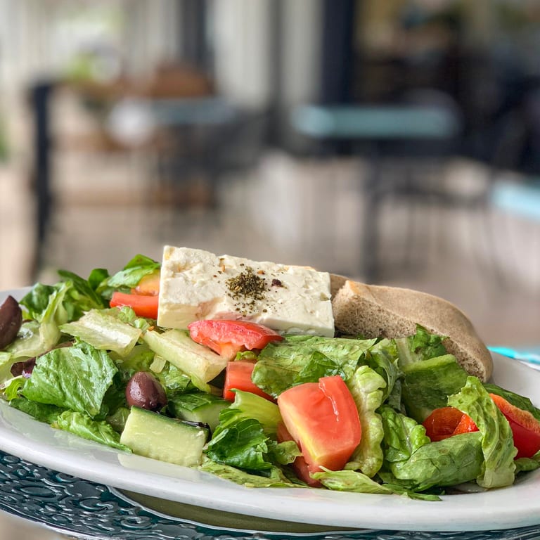 Fresh Greek Salad and More Mediterranean Delights